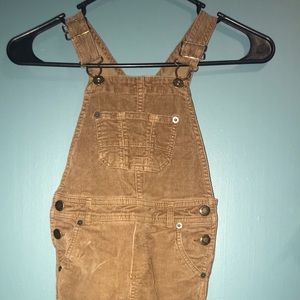 Corduroy overalls